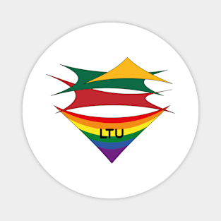 Lithuania pride flag Magnet